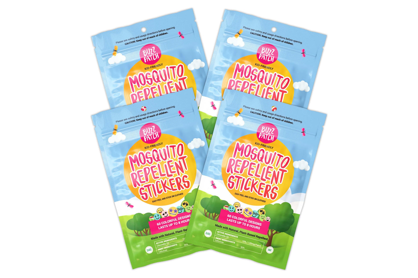 BuzzPatch Mosquito Repellent Patches - AU