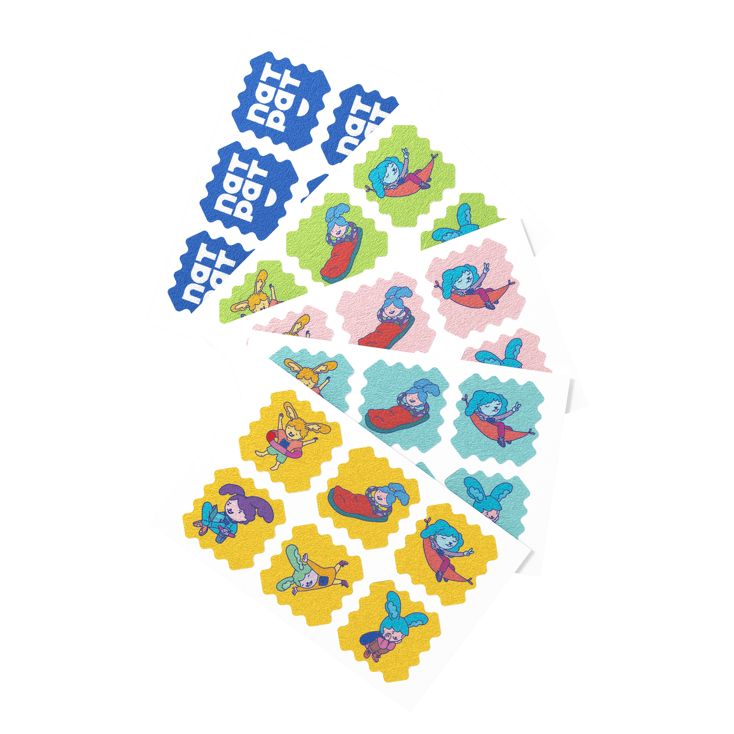 Kids Tick Repellent Stickers- 10 individual resale packets in Retail Display Box
