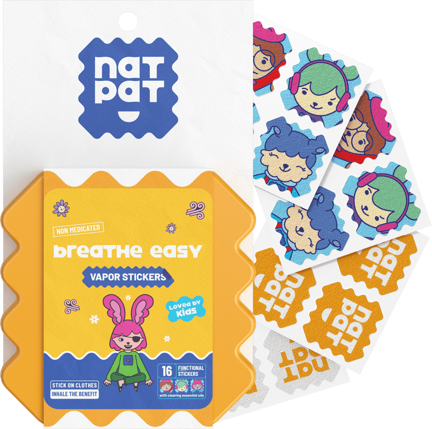 NatPat BreathEasy 16s - 10 Resale Packs in a Display Box