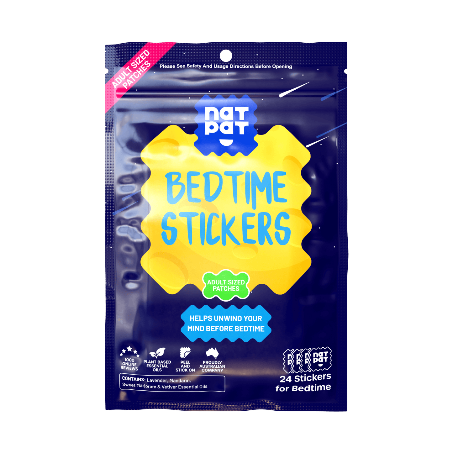 Bedtime Stickers for Adults