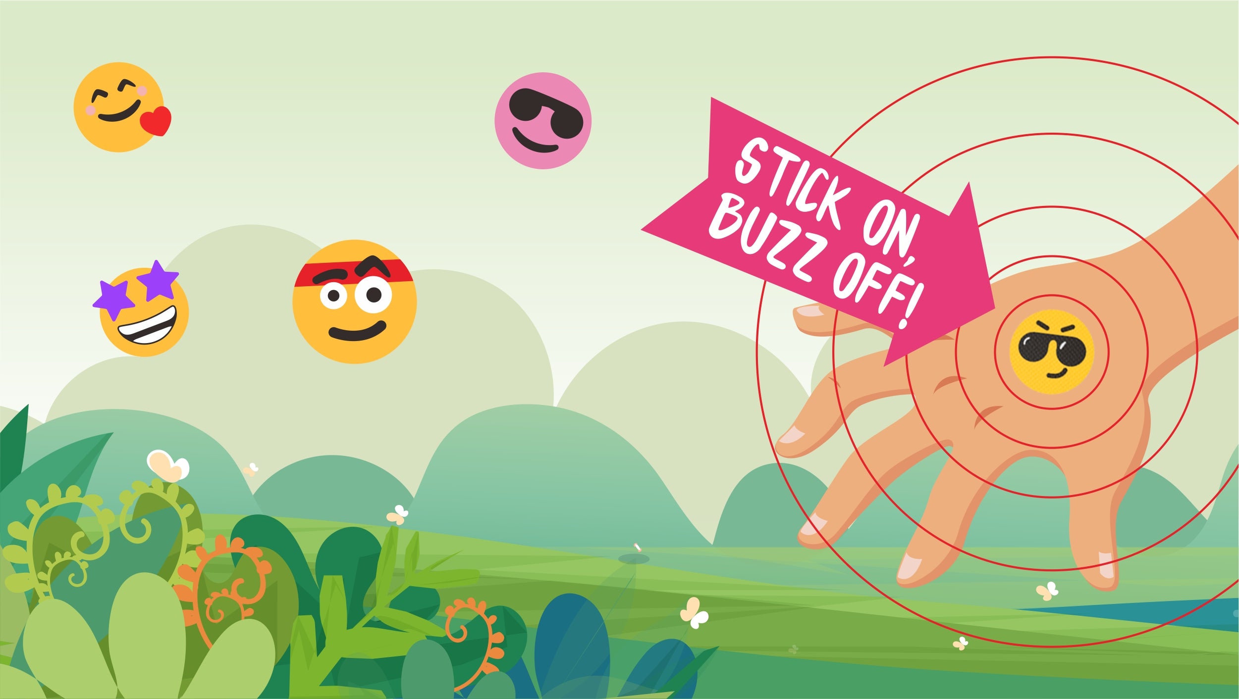 Bug Off Sticker Bug Repellent Stickers For Kids