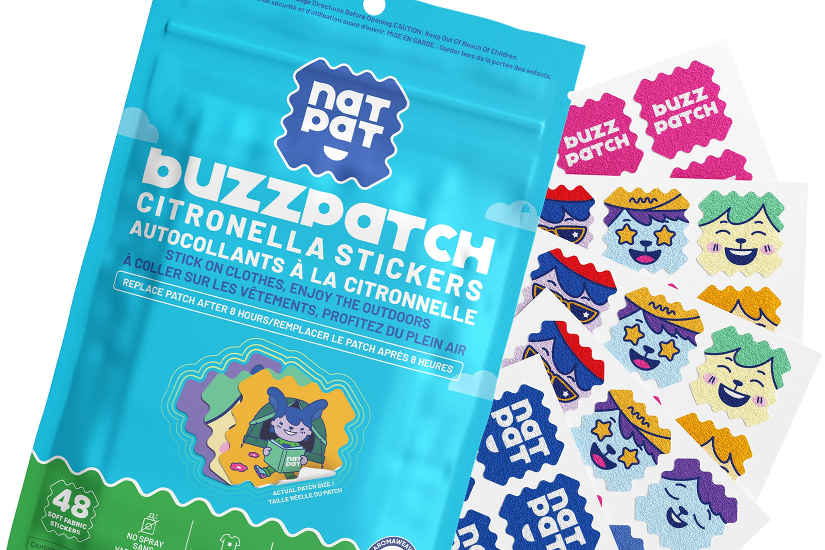 Mosquito Protection Patches for Kids – Safe & Easy to Use 🏡🦟 | NATPAT
