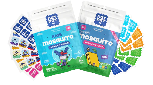 BuzzPatch mosquito repellent stickers by NatPat