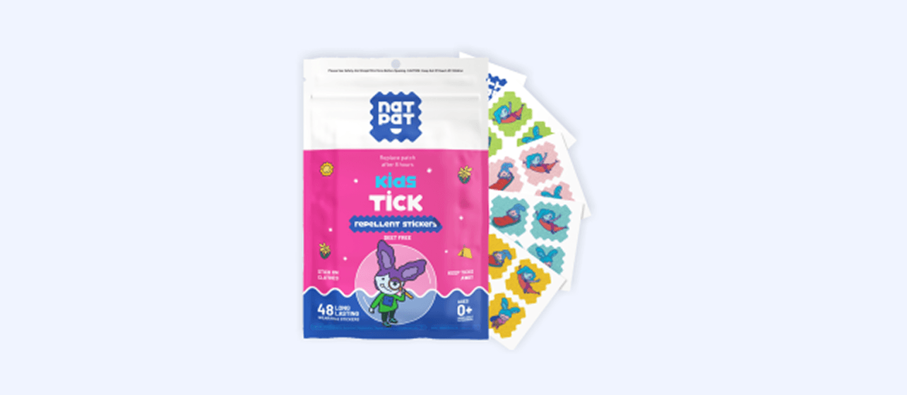 BuzzPatch mosquito repellent stickers by NatPat