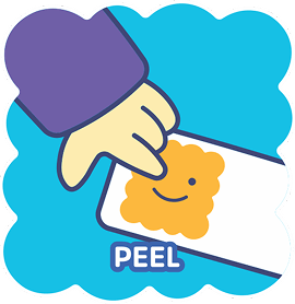 Step 1: Peel