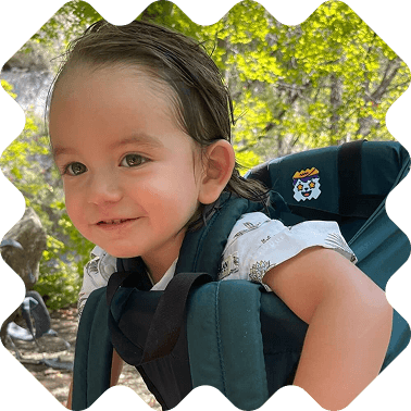 Baby in carrier