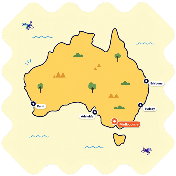 Australia Insect Map NATPAT Health and Wellness Patches: Your Path to Wellbeing