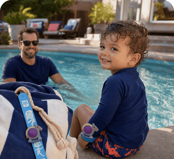 Pool day with the toddler