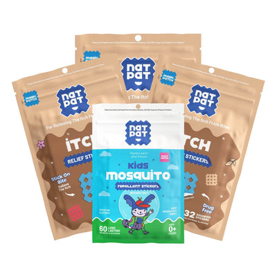 3 Packs of MagicPatch Stickers + 1 Pack BuzzPatch Stickers