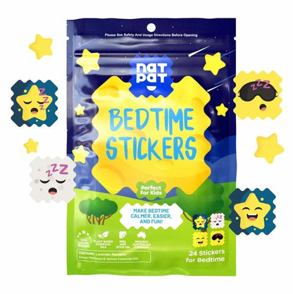 30 x SleepyPatch Sleep Promoting Stickers individual resale packets in a Retail Display Box*