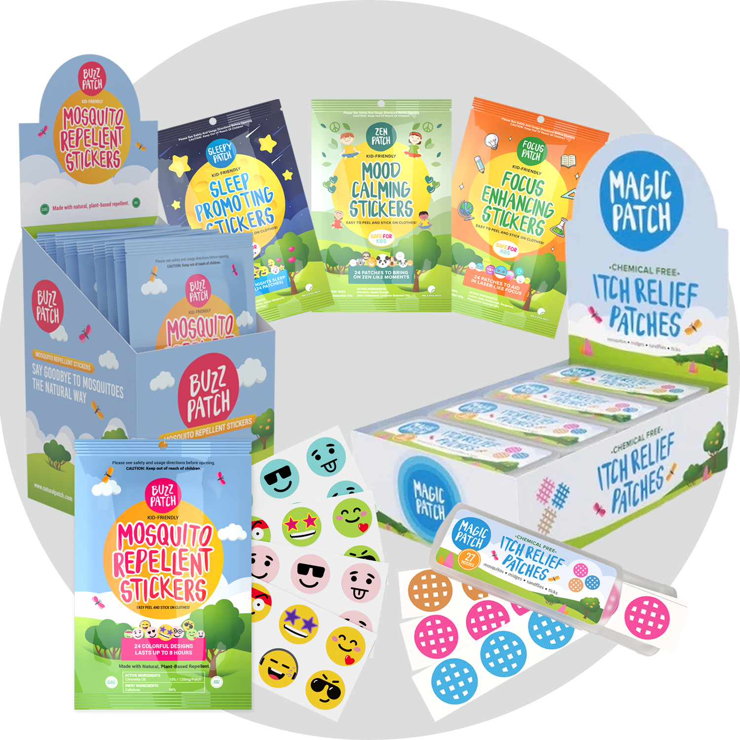 Discounted Wholesale Starter Pack: 60xBuzzPatch + 30xMagicPatch packets big image 2