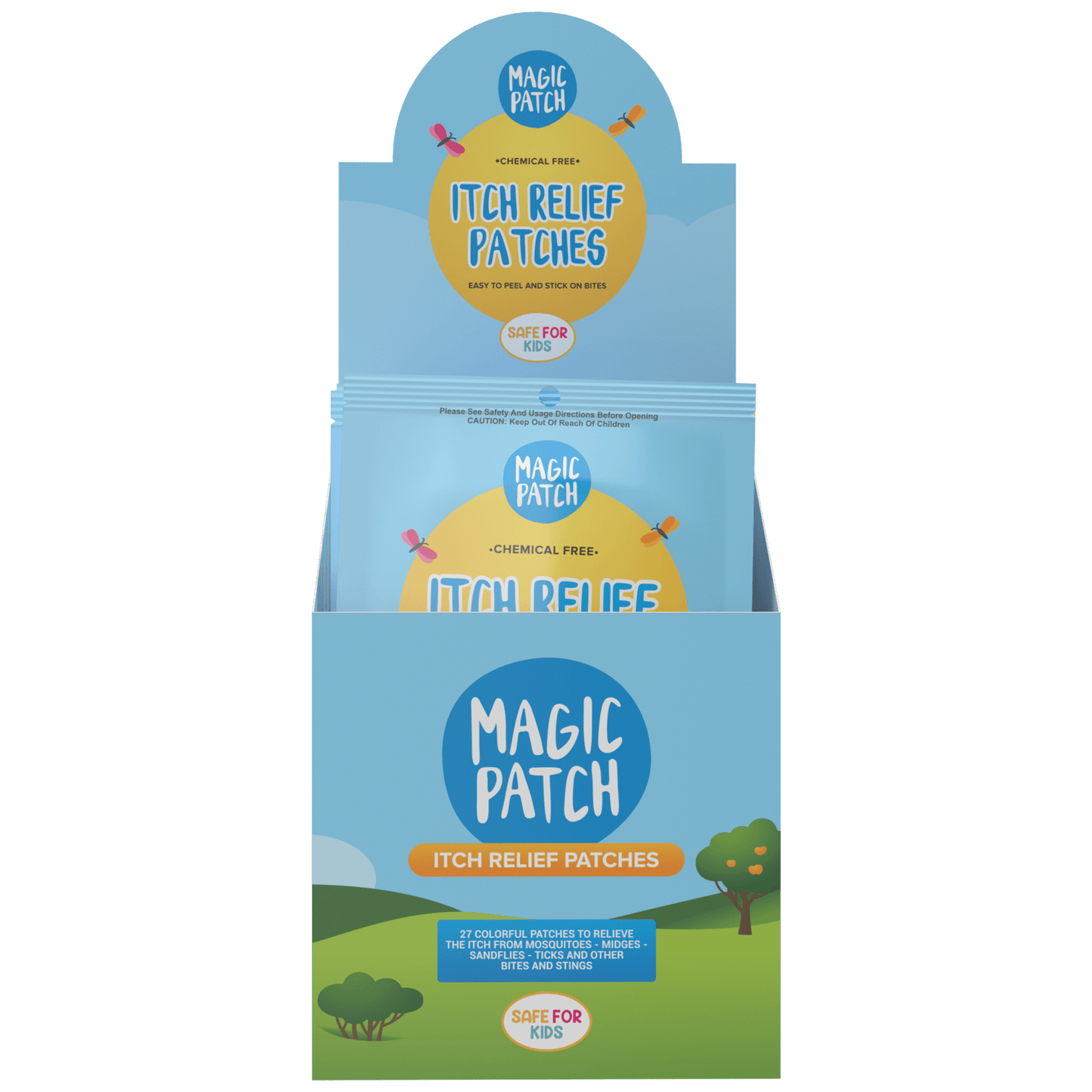 Discounted Wholesale Starter Pack: 60xBuzzPatch + 30xMagicPatch packets