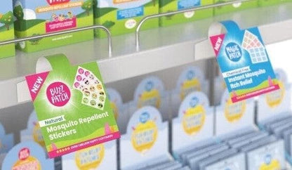 30 x BuzzPatch individual resale packets in a Retail Display BoxOP