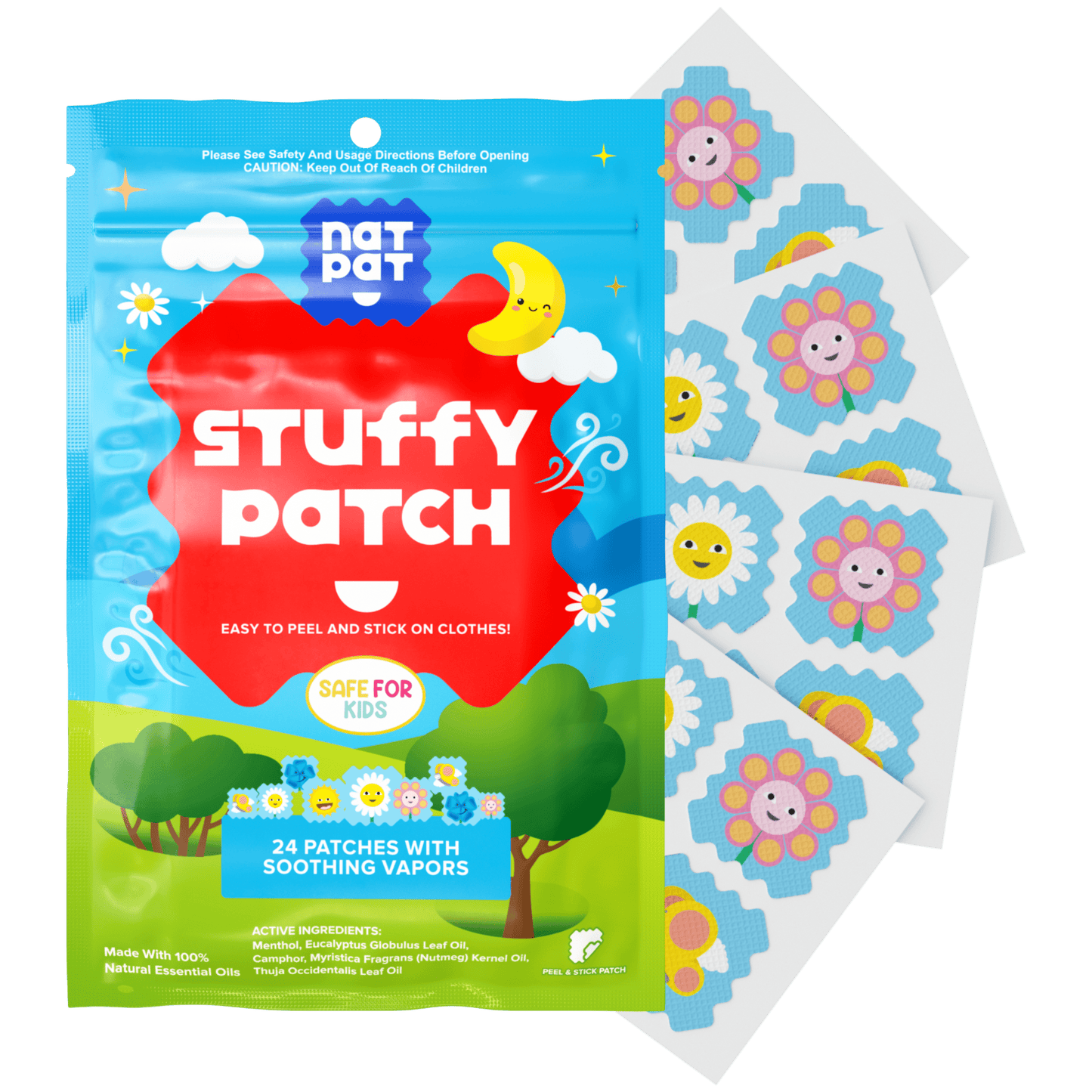 30 x StuffyPatch individual resale packs in a Retail Display Box