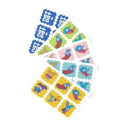 Kids Tick Repellent Stickers- 10 individual resale packets in Retail Display Box