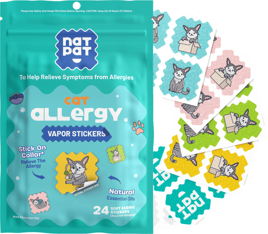 Cat Allergy Relief Vapor Stickers