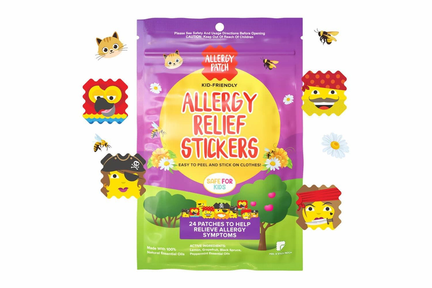 *AllergyPatch Allergy Relief Stickers