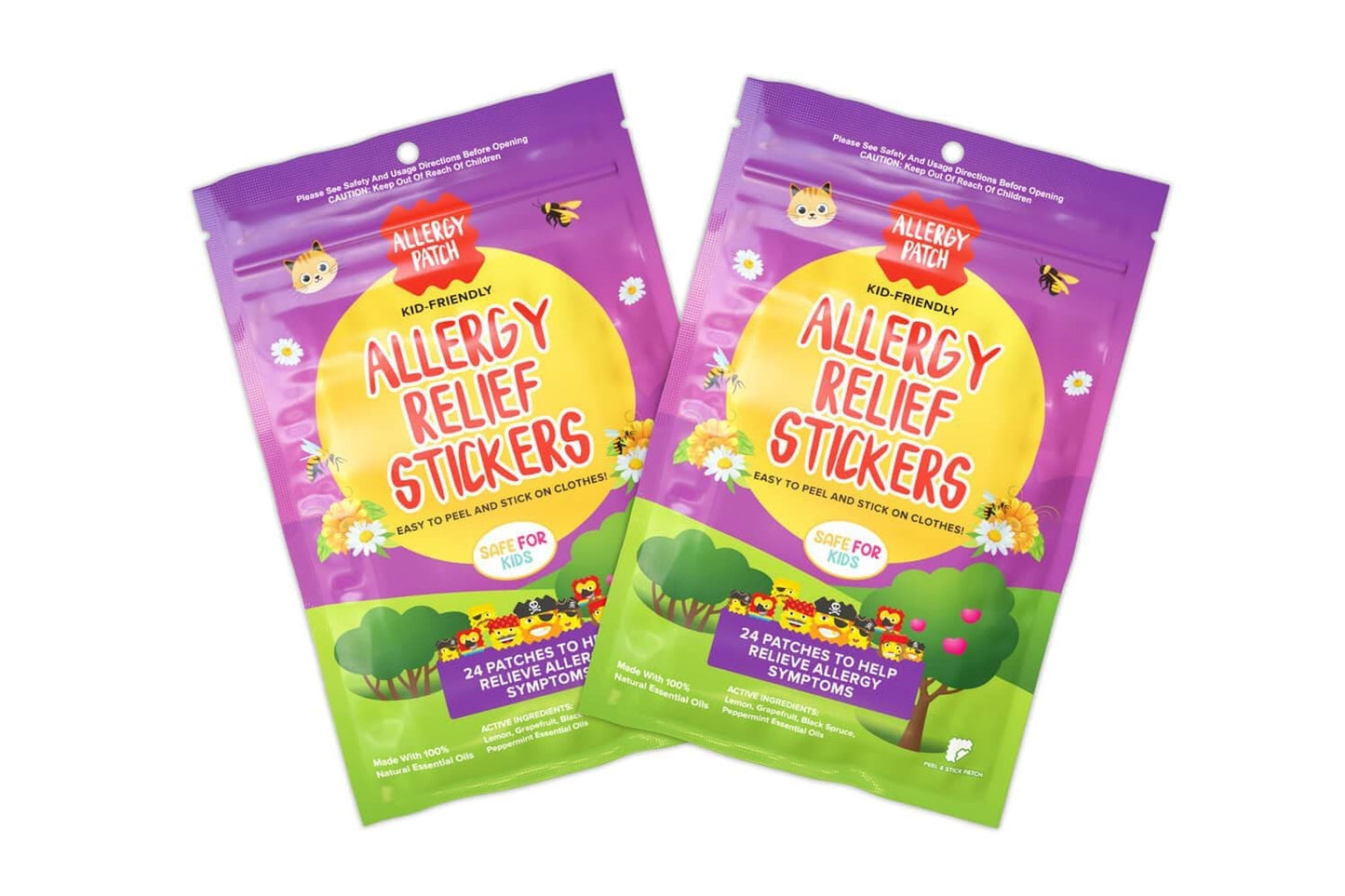 *AllergyPatch Allergy Relief Stickers