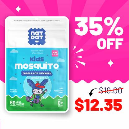 BuzzPatch - Mosquito Patches For Kids (Exclusive Offer)