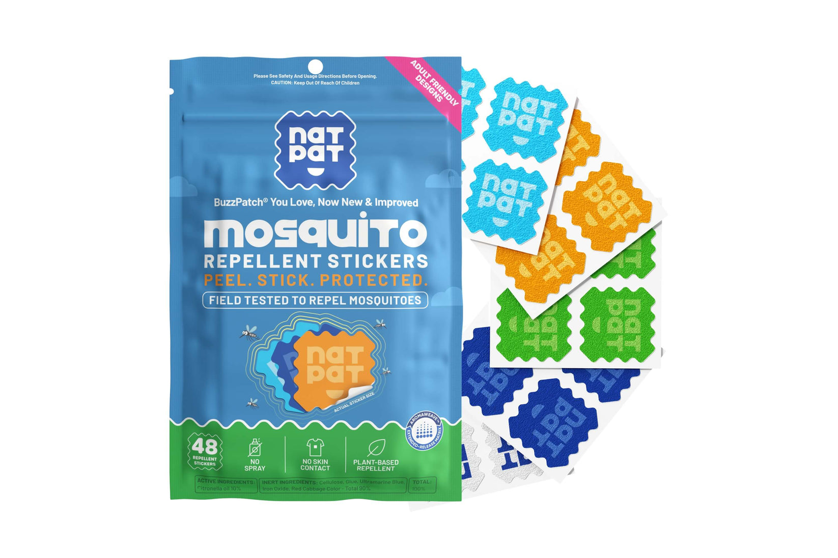 Bug Repellent Patches for Adults – Stay Protected Anywhere🍃 | NATPAT
