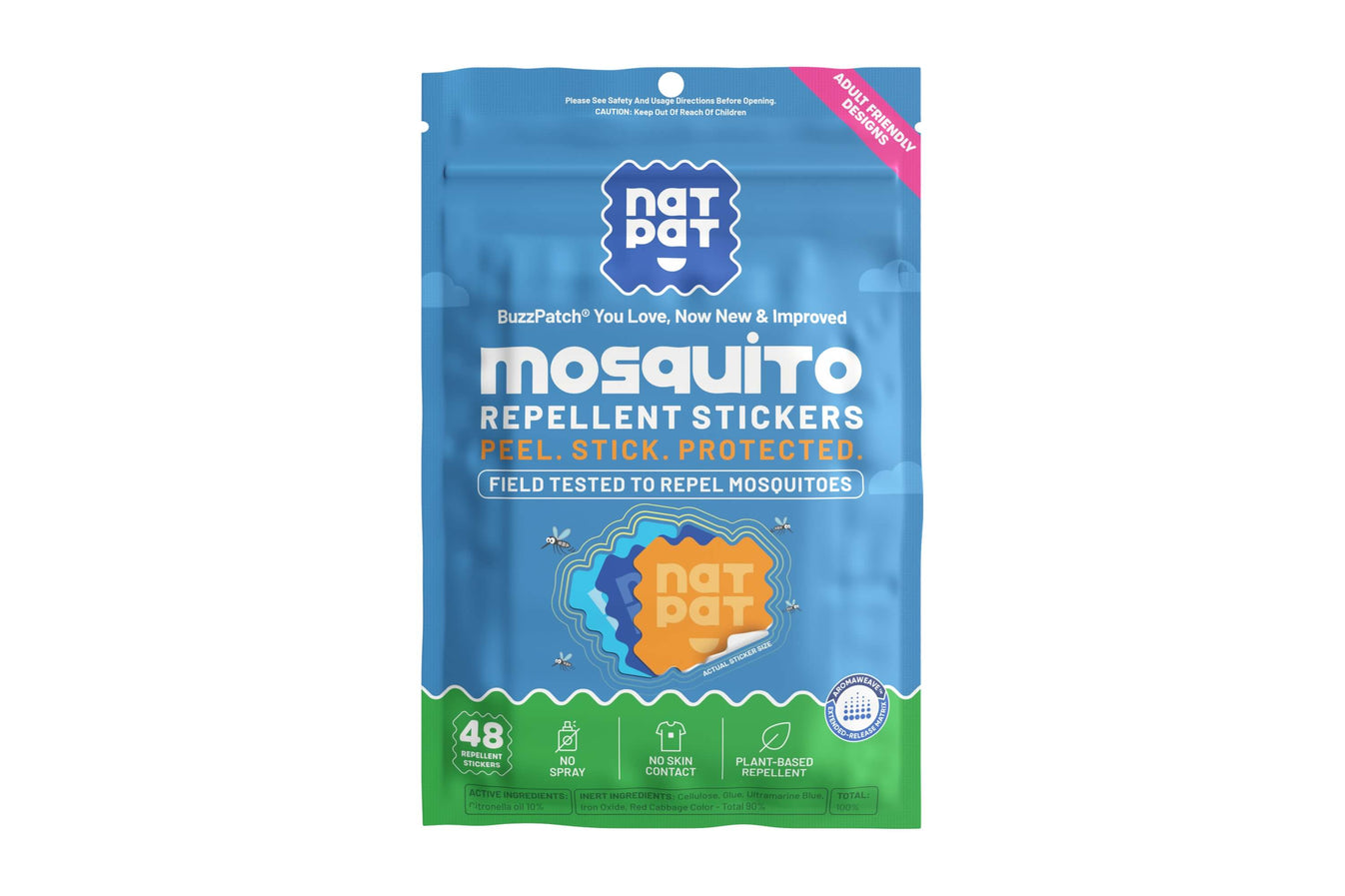 Bug Repellent Patches for Adults – Stay Protected Anywhere🍃 | NATPAT