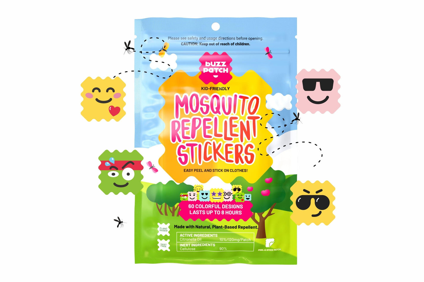 *BuzzPatch Mosquito Repellent Patches