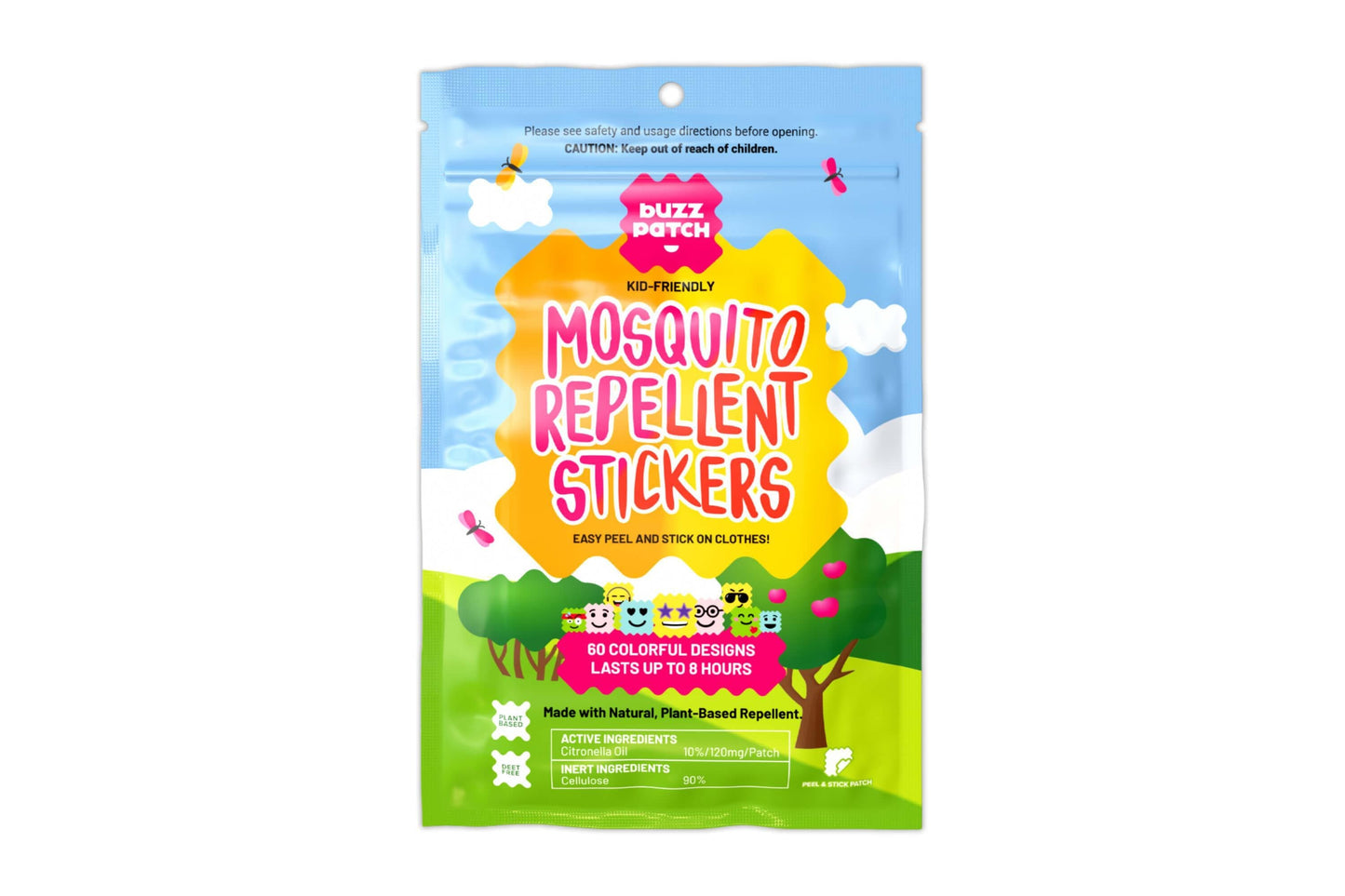*BuzzPatch Mosquito Repellent Patches