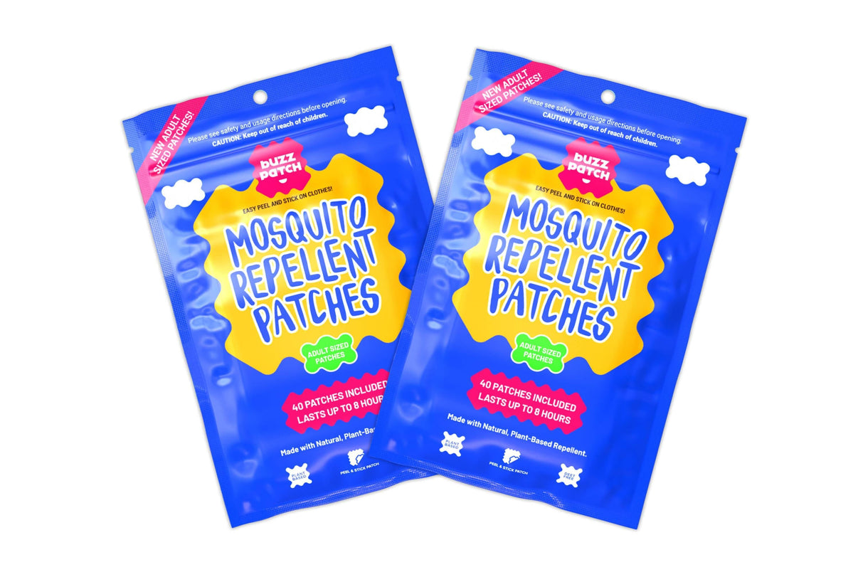 BuzzPatch Mosquito Repellent Stickers | The Natural Patch Co