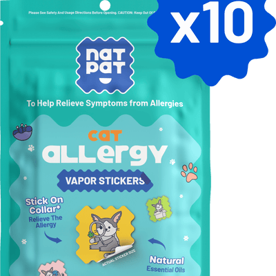 Cat Allergy Vapor Stickers