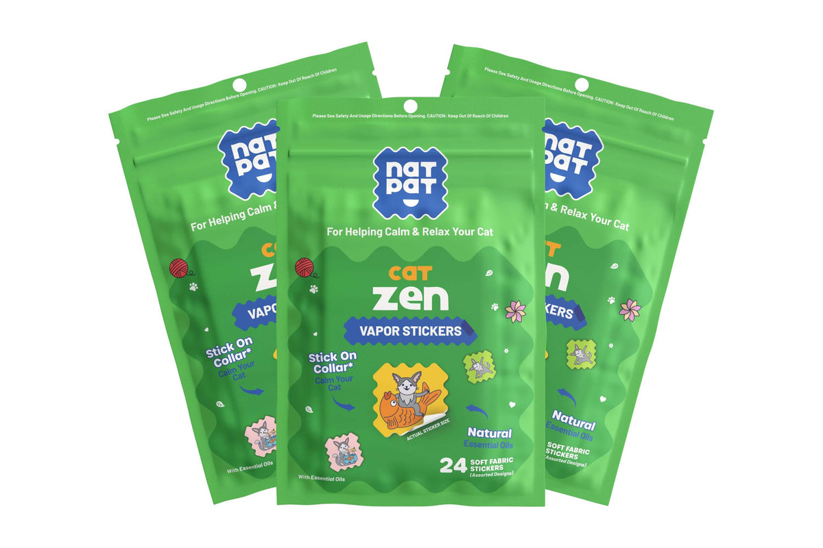 Cat Zen Stickers – Cat Stress Relief