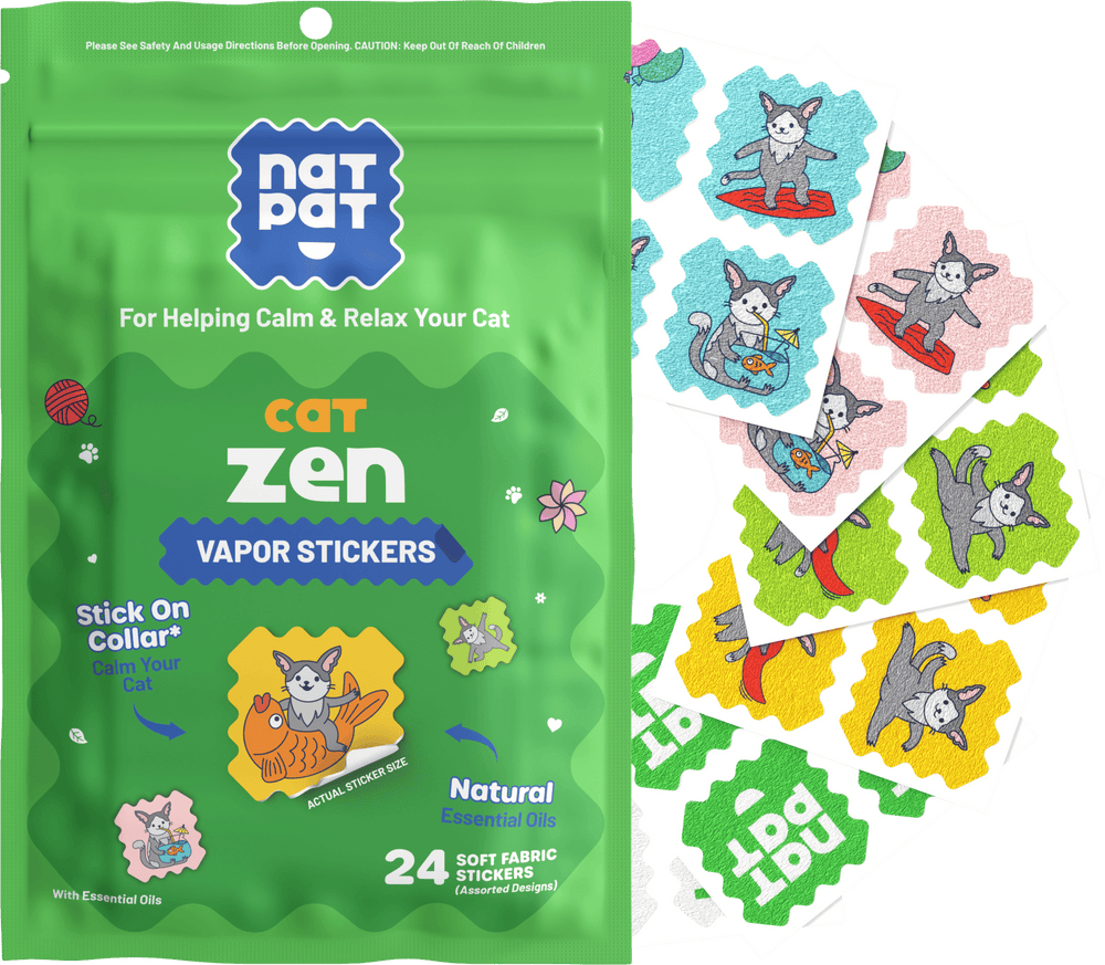 Cat Zen Stickers – Cat Stress Relief