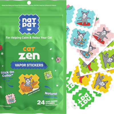 Cat Zen Stickers – Cat Stress Relief