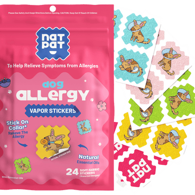 Dog Allergy Relief Vapor Stickers