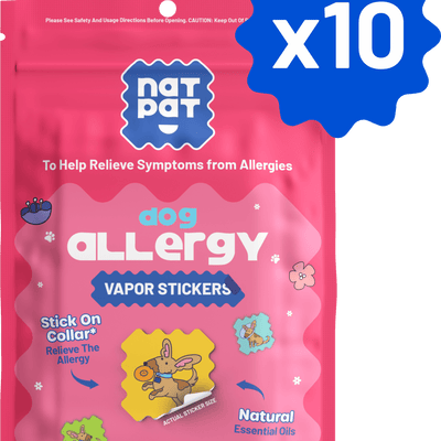 Dog Allergy Vapor Stickers