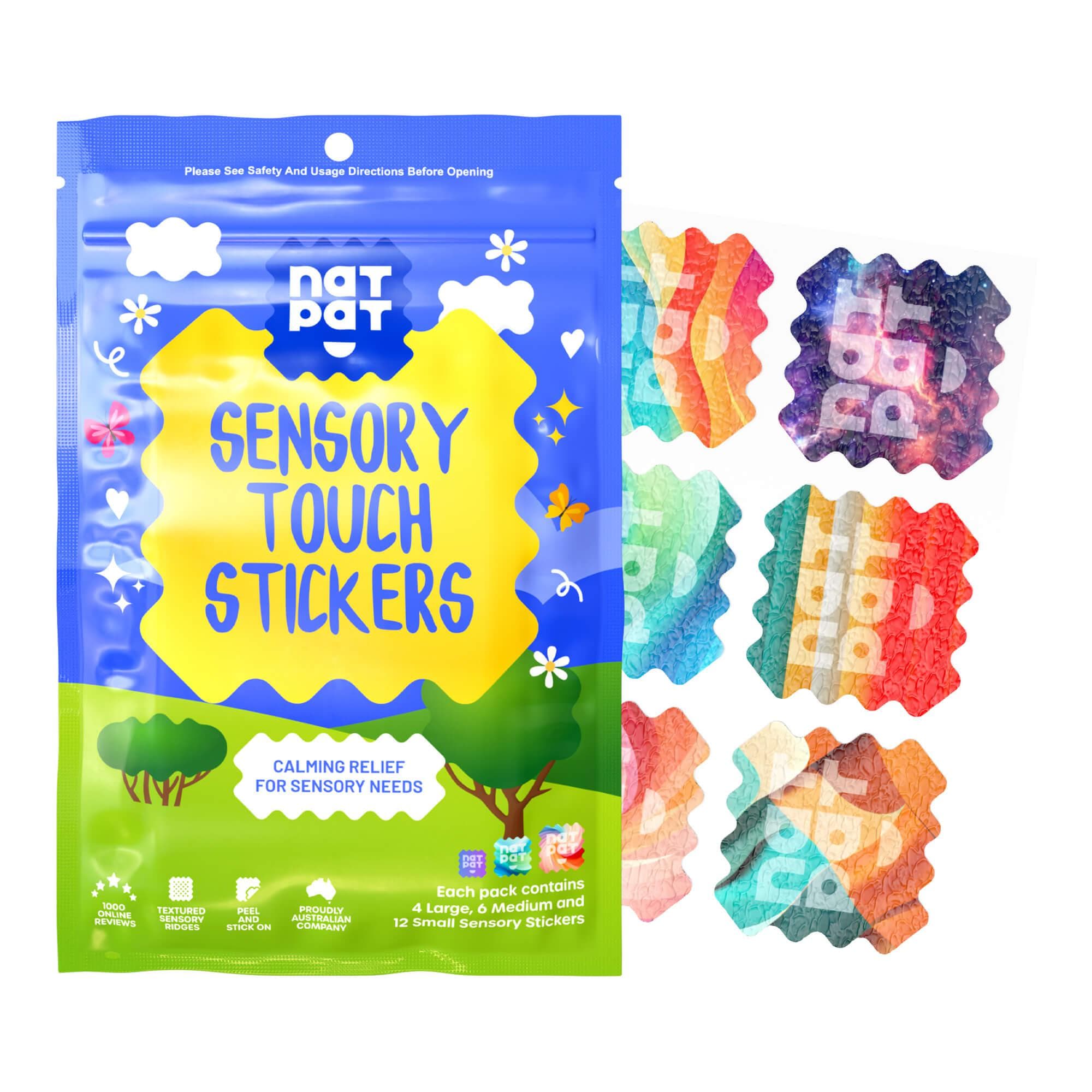 Sensory Touch Stickers | NATPAT