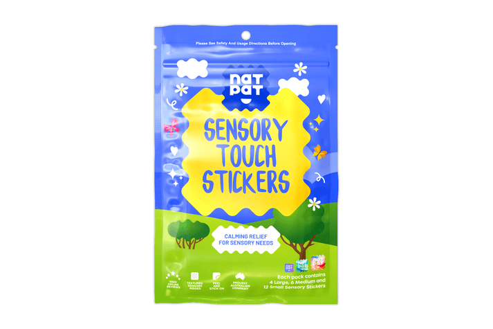 Feel the Calm: NATPAT's Textured Sensory Stickers for Focus and Relaxation