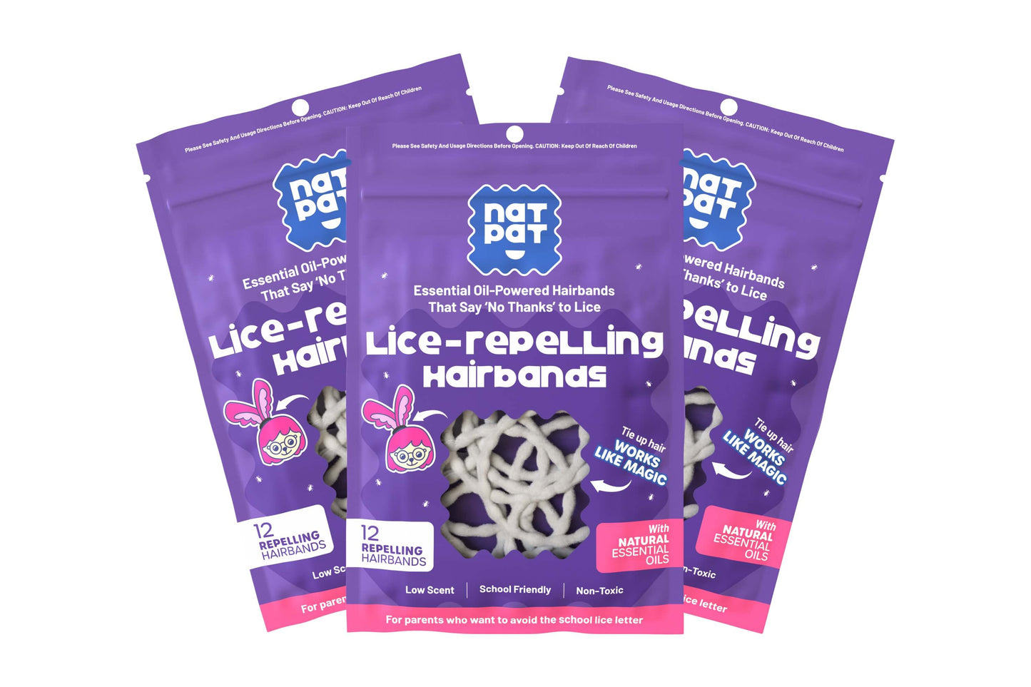 Kids Lice Repelling Hairbands