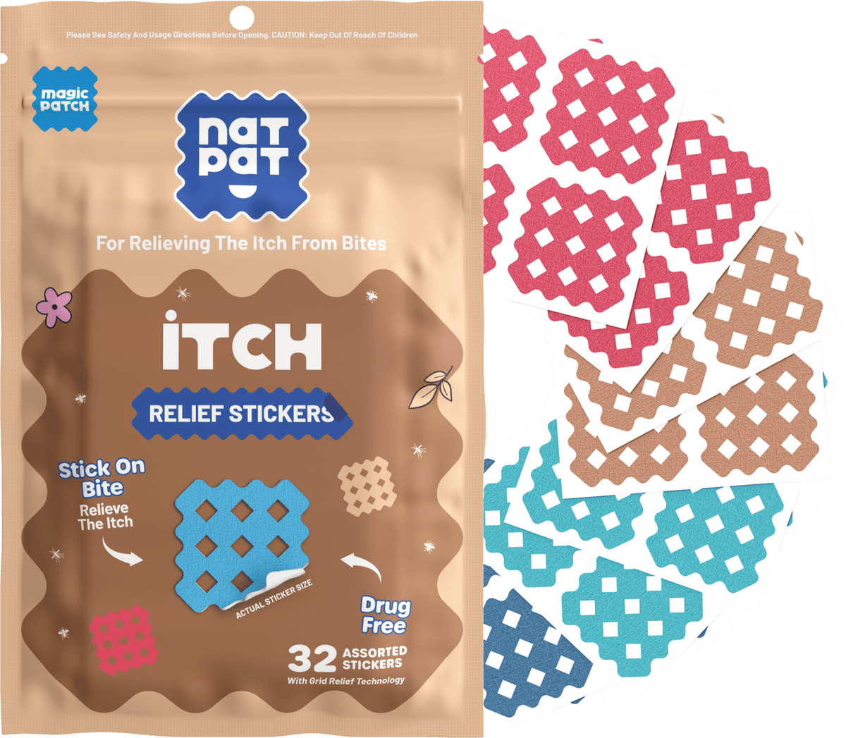 MagicPatch Itch Relief Patches – Fast Soothing 🩹 | NATPAT