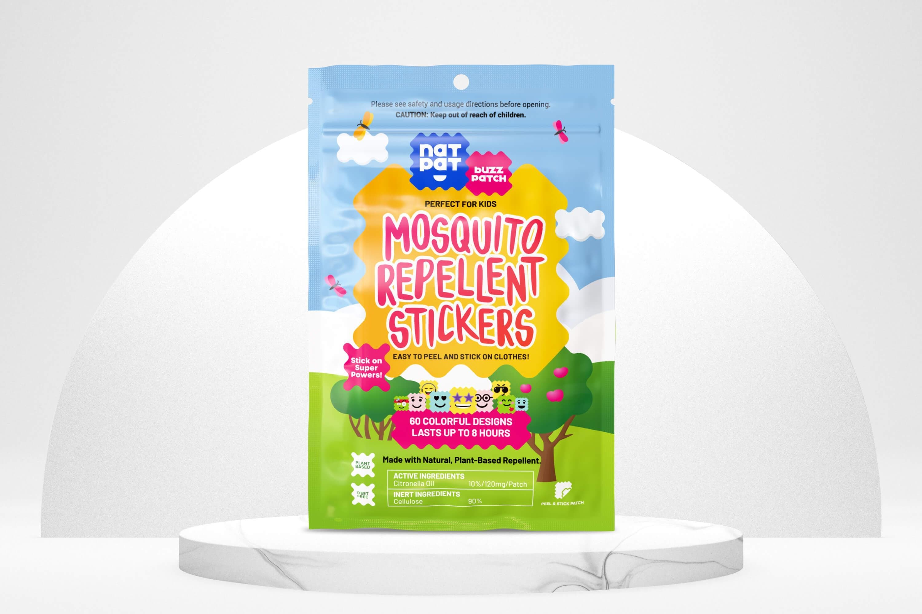 Natural Outdoor Protection by NATPAT - Mosquito Patches & More