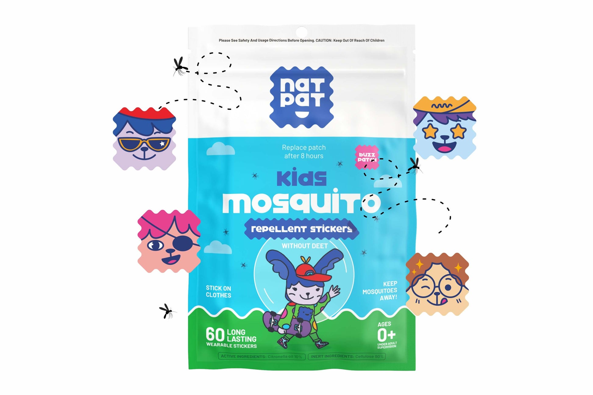 Mosquito Patches for Kids - 3 Packs