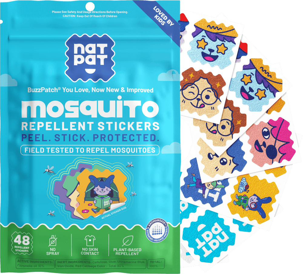 Natural Mosquito Repellent Patches for Kids