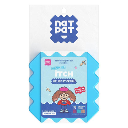 NatPat Kids Itch Relief Stickers 16s - 10 Resale Packs in a Display Box