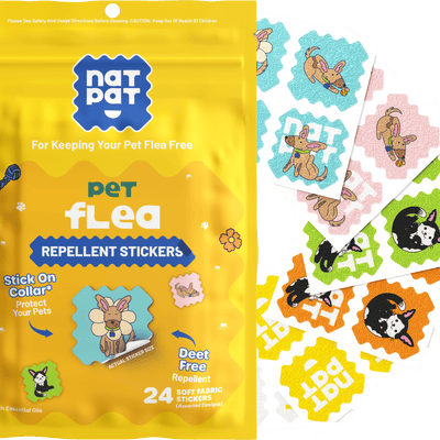 Pet Flea Repellent Stickers