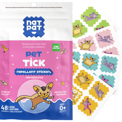Pet Tick Repellent Stickers