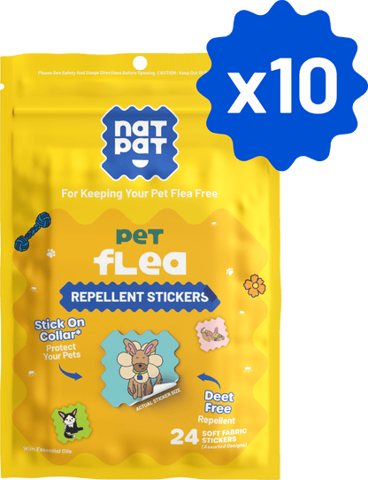 Pet Flea Repellent Stickers