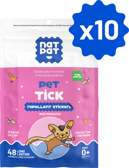 Pet Tick Repellent Stickers