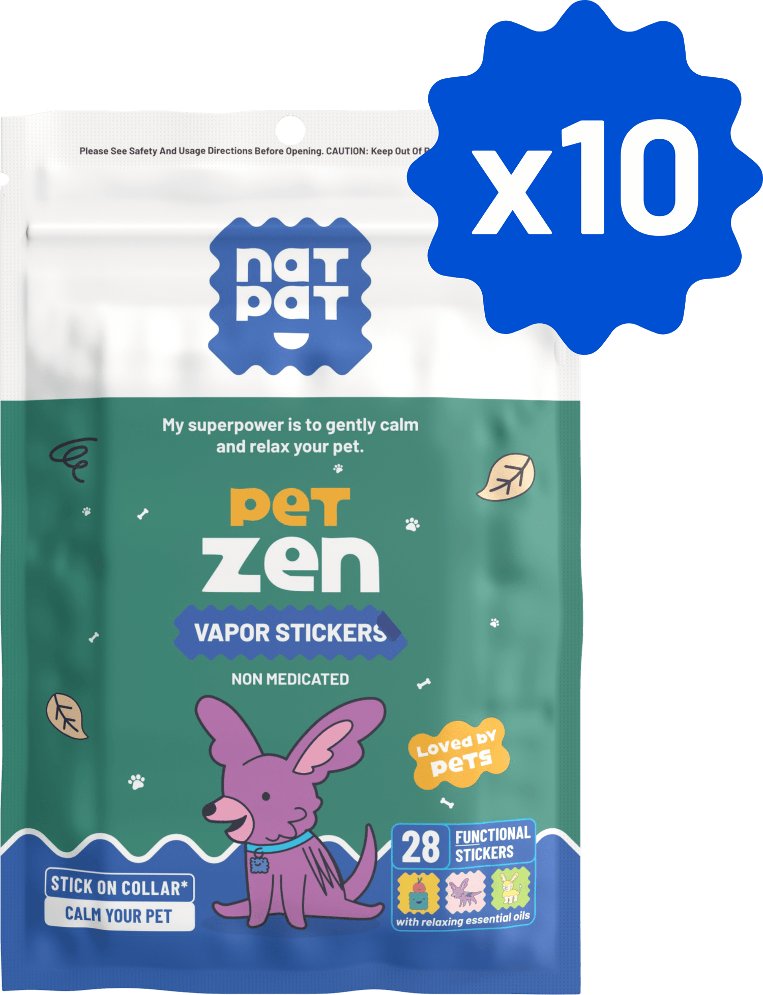 Pet Zen Anxiety Patch big image 1