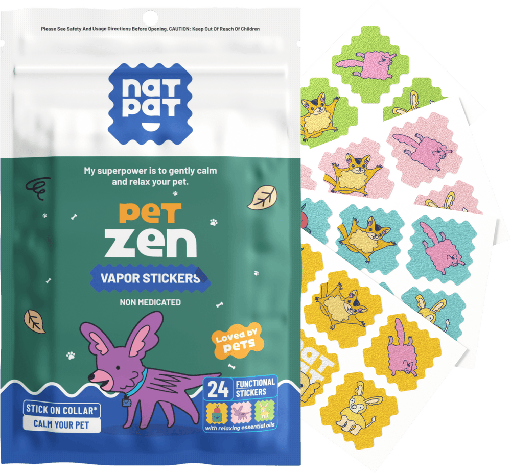 Pet Zen Vapor Stickers – Dog Stress Relief