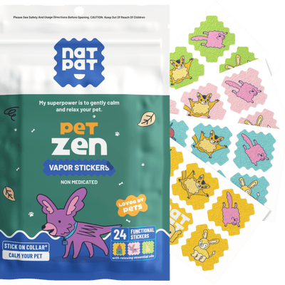 Pet Zen Vapor Stickers – Dog Stress Relief