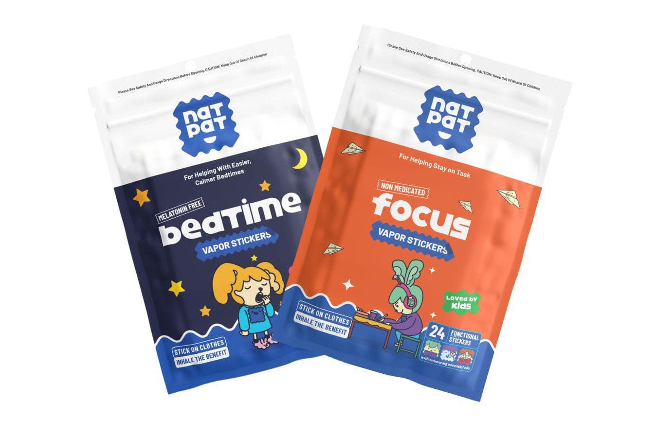 FocusPatch + SleepyPatch for Kids Bundle
